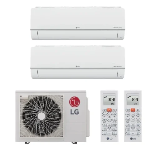 Мульти сплит система на 2 комнаты, LG MU2R17.UL0 / PM09SP.NSJ - 2шт