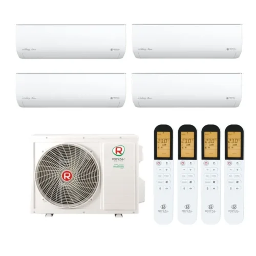 Мульти сплит система на 4 комнаты, Royal Clima 4TFM-32HN/OUT / RCI-GLD09HN - 4 шт.