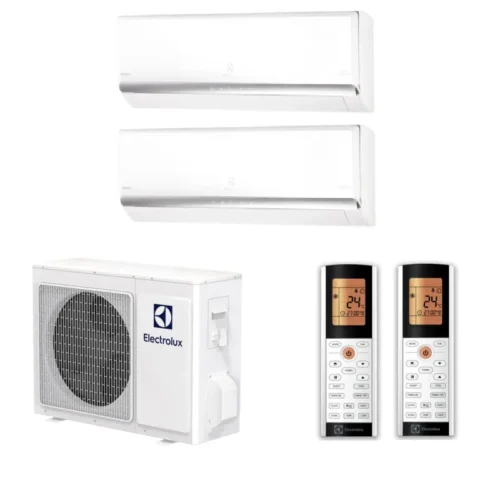 Мульти сплит система на 2 комнаты, Electrolux EACO/I-14 FMI-2/N8_ERP / EACS/I-07HM FMI/N8_ERP/in - 2шт.