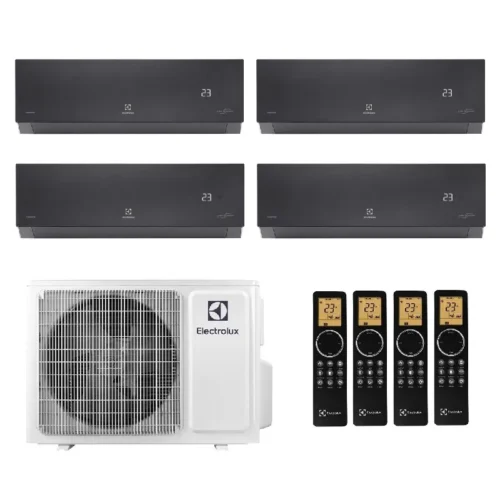 Мульти сплит система на 4 комнаты, Electrolux EACO/I-28 FMI-4/N8_ERP / EACS/I-09 HEN FMI/N8_ERP/in - 4шт.