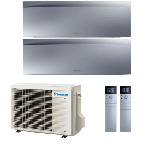 Мульти сплит система на 2 комнаты, Daikin 2MXM50A9 / FTXJ25AS - 2 шт.