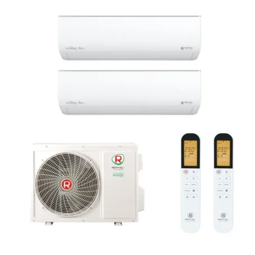 Мульти сплит система на 2 комнаты, Royal Clima 2TFM-17HN/OUT / RCI-GLD09HN - 2 шт.