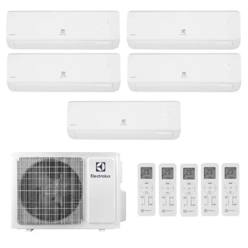 Мульти сплит система на 5 комнат, Electrolux EACO/I-42 FMI-5/N8_ERP / EACS/I-09 HMB FMI/N8_ERP/in - 5шт.