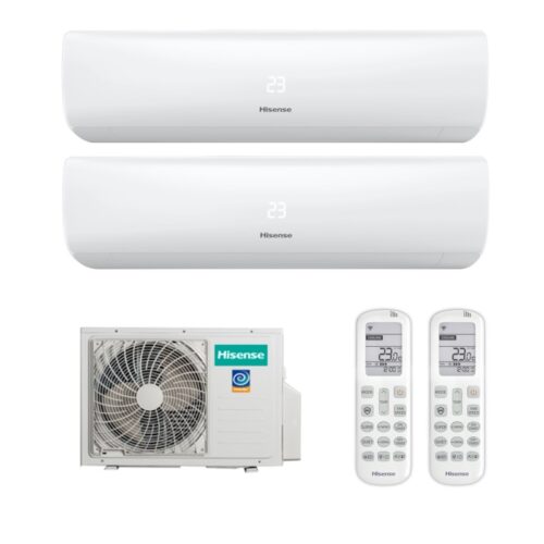 Мульти сплит система на 2 комнаты, Hisense AMW2-14U4RGC / AMS-07UW4RMRKB00 - 2шт.