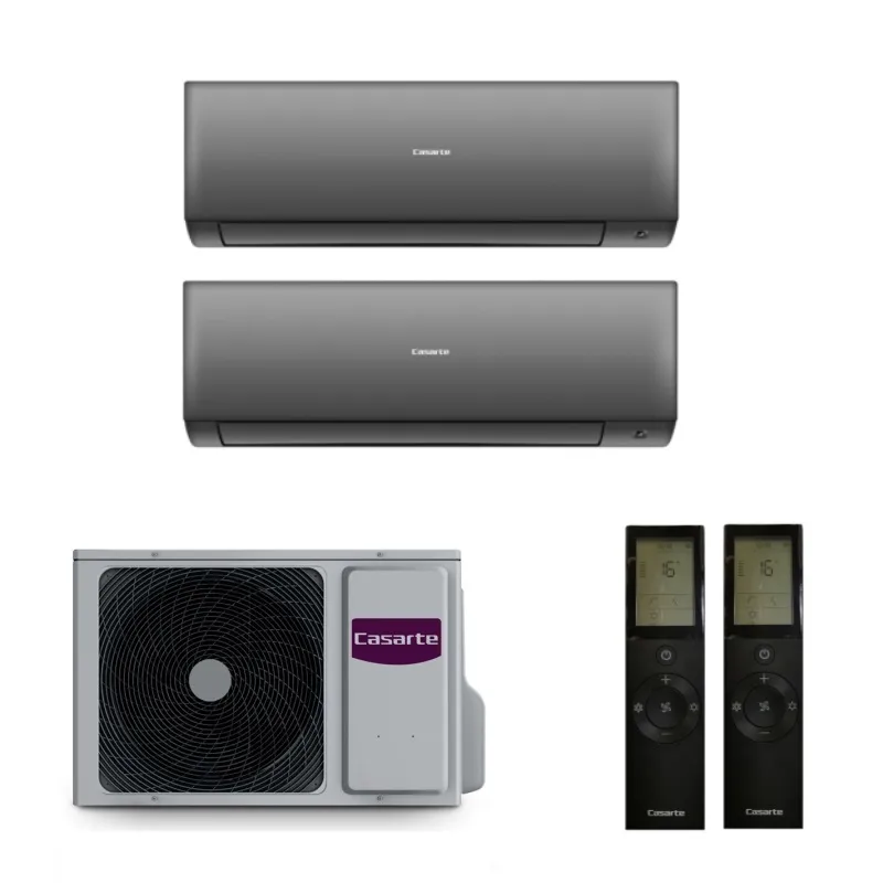 Мульти-сплит комплект на 2 комнаты, Casarte 2U50CM1/R3 / CAS25CX1/R3-B - 2 шт.