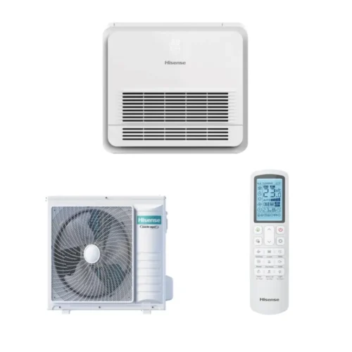 Напольно-потолочный кондиционер, Hisense AKT-09UR4RK8 / AUW-09U4RS8 WI-FI