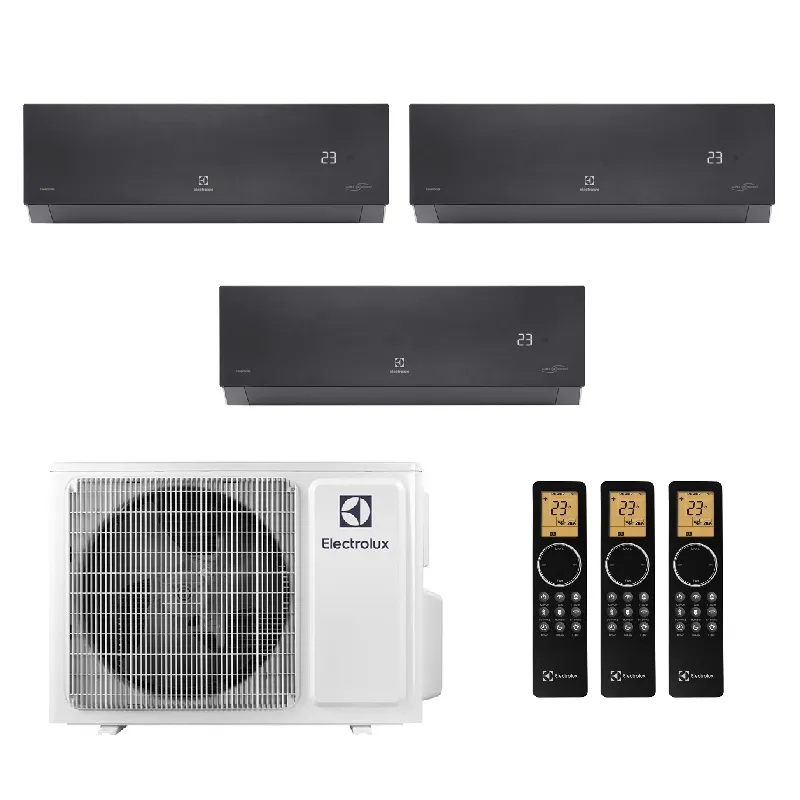 Мульти сплит система на 3 комнаты, Electrolux EACO/I-24 FMI-3/N8_ERP / EACS/I-09 HEN FMI/N8_ERP/in - 3шт.