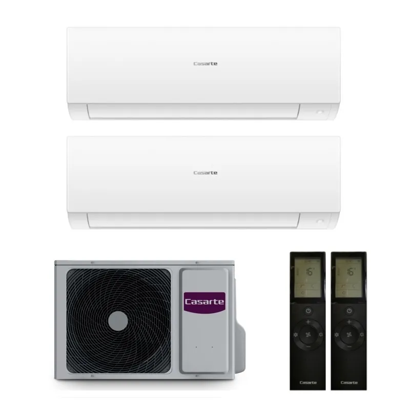 Мульти-сплит комплект на 2 комнаты, Casarte 2U50CM1/R3 / CAS25CX1/R3-W - 2 шт.