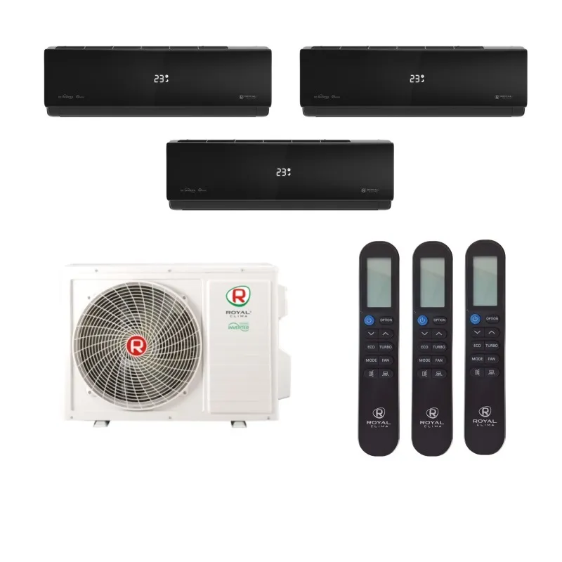 Мульти сплит система на 3 комнаты, Royal Clima 3TFM-25HN/OUT / RCI-AND09HN - 3 шт.