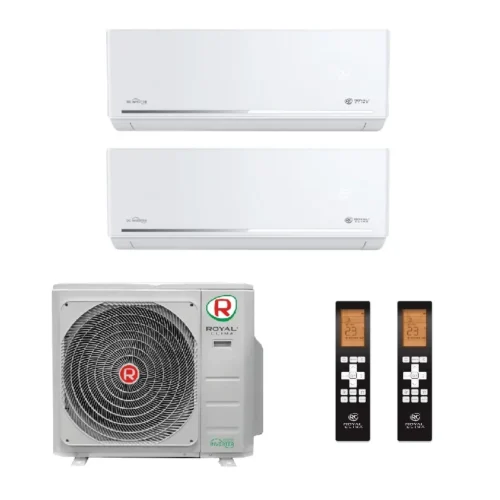 Мульти сплит система на 2 комнаты, Royal Clima 2RMN-14HN / OUT / RCI-FC09HN - 2 шт.