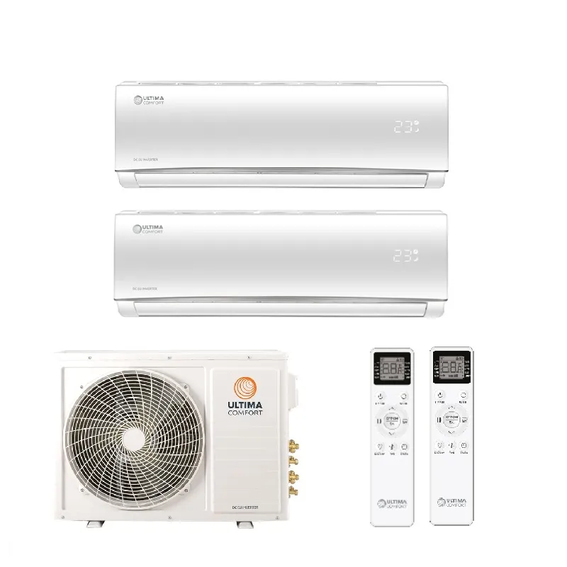 Мульти сплит система на 2 комнаты, Ultima Comfort UC-2FME14-OUT / UC-EMM09PN - 2 шт.