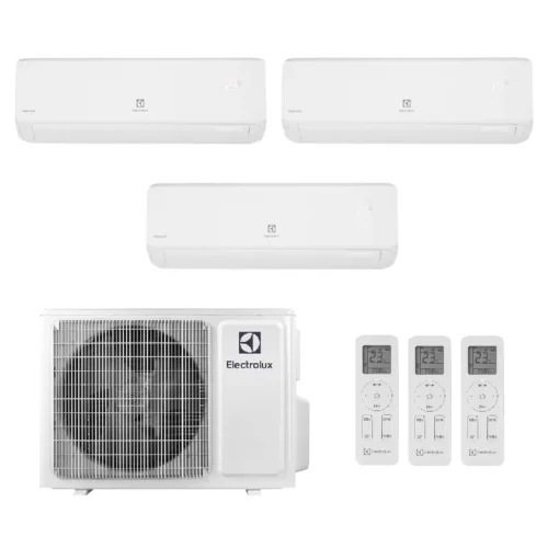 Мульти сплит система на 3 комнаты, Electrolux EACO/I-24 FMI-3/N8_ERP / EACS/I-09 HMB FMI/N8_ERP/in - 3шт.