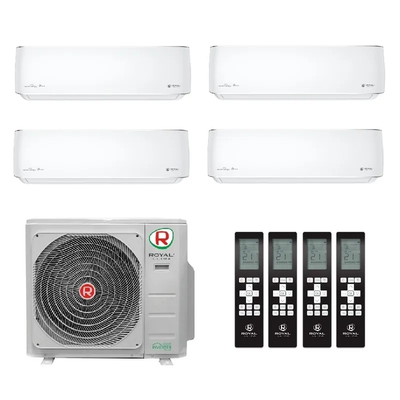 Мульти сплит система на 4 комнаты, Royal Clima 4RMX-28HN / OUT / RCI-PX09HN - 4 шт.